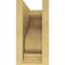Ekena Millwork 5"W x 10"D x 10"H Classic Scroll Rough Cedar Woodgrain TimberThane Corbel, Primed Tan CORUR05X10X10SCRRCPR - alternate 3